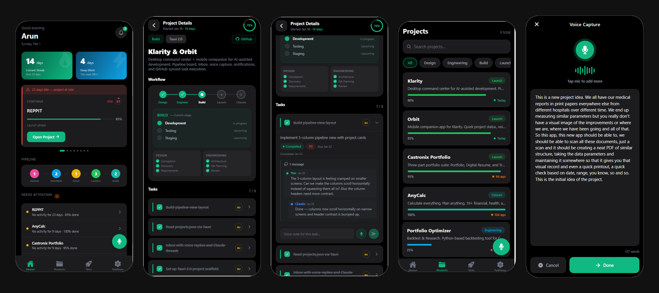 Orbit - Phone companion for Klarity